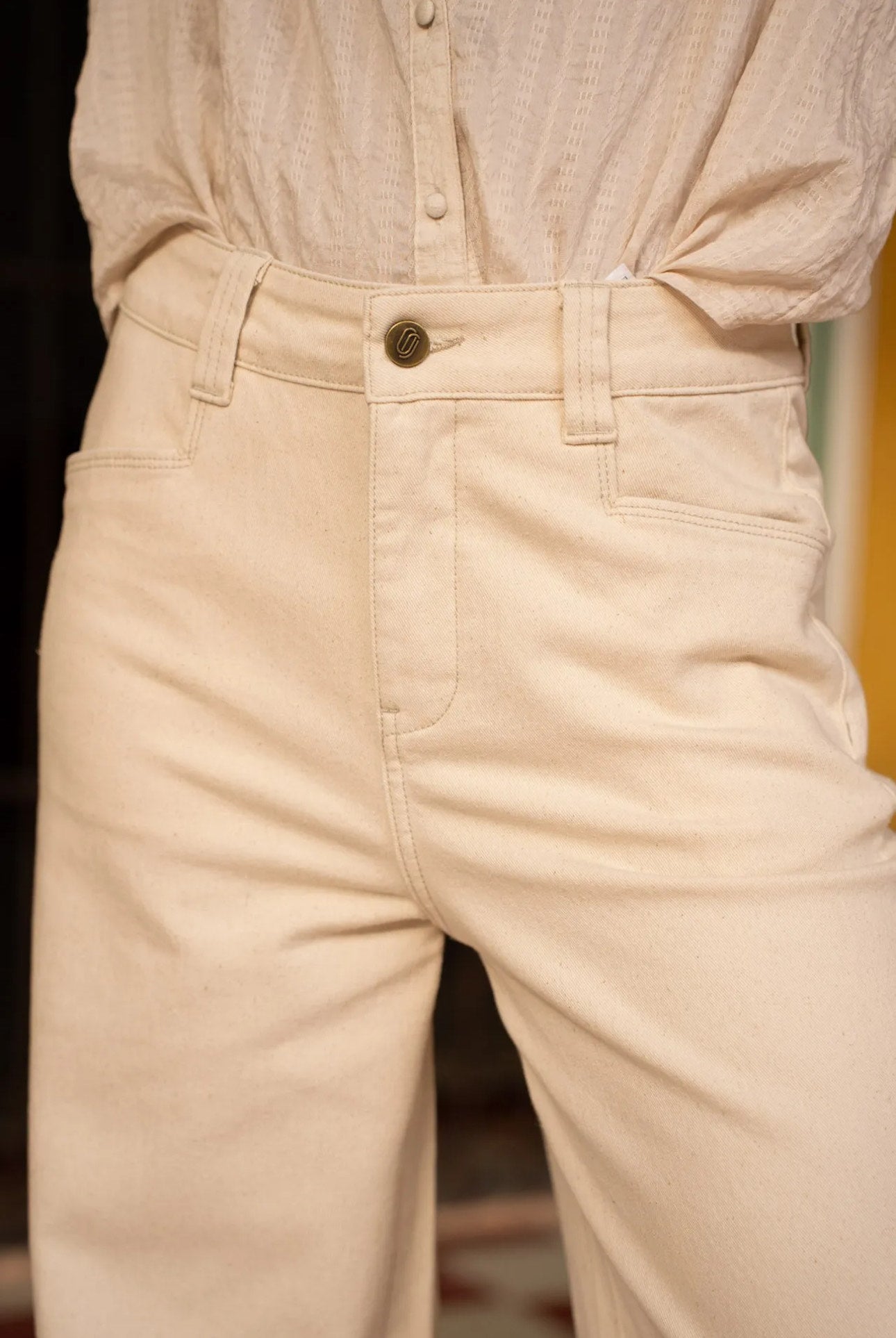 Vaqueros Milo -Denim natural