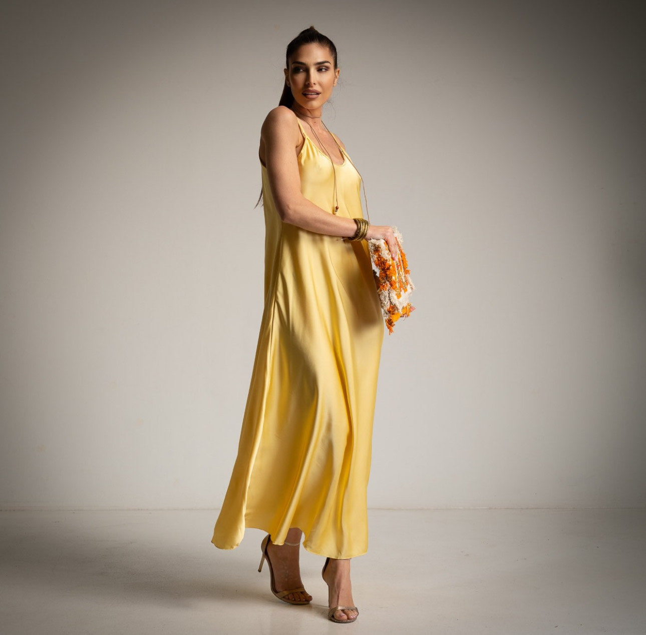 Vestido Glam amarillo