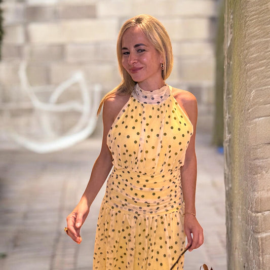 Vestido lunares