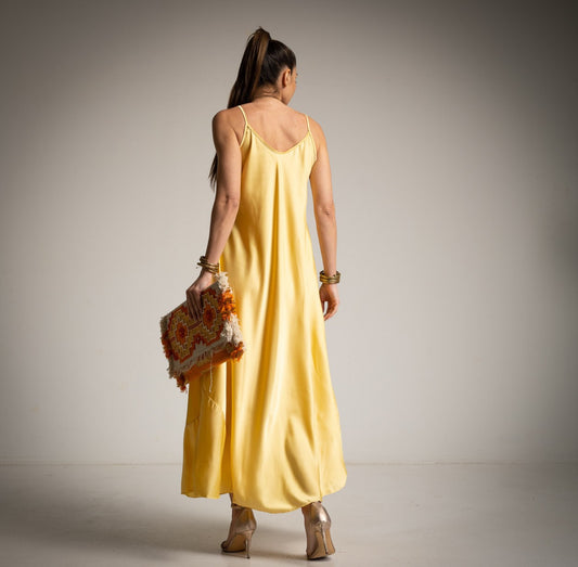 Vestido Glam amarillo