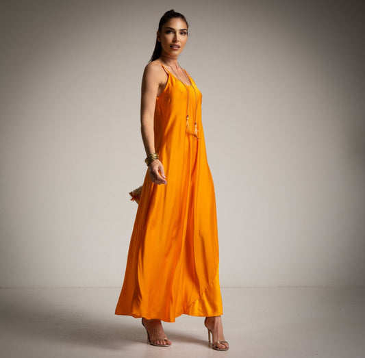 Vestido Glam Orange